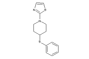 2-[4-(phenylthio)piperidino]thiazole