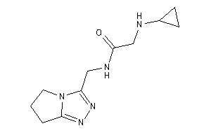 2-(cyclopropylamino)-N-(6,7-dihydro-5H-pyrrolo[2,1-c][1,2,4]triazol-3-ylmethyl)acetamide