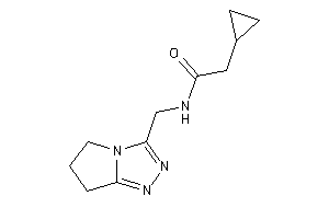 2-cyclopropyl-N-(6,7-dihydro-5H-pyrrolo[2,1-c][1,2,4]triazol-3-ylmethyl)acetamide