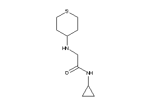 N-cyclopropyl-2-(tetrahydrothiopyran-4-ylamino)acetamide