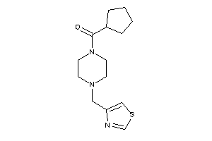 Cyclopentyl-[4-(thiazol-4-ylmethyl)piperazino]methanone