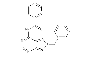 Image of N-(2-benzylpyrazolo[3,4-d]pyrimidin-4-yl)benzamide