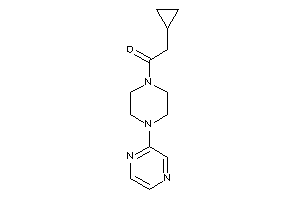 2-cyclopropyl-1-(4-pyrazin-2-ylpiperazino)ethanone