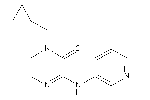 1-(cyclopropylmethyl)-3-(3-pyridylamino)pyrazin-2-one