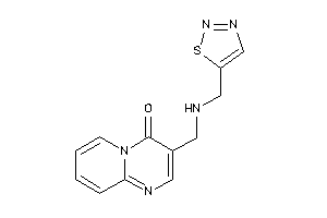 3-[(thiadiazol-5-ylmethylamino)methyl]pyrido[1,2-a]pyrimidin-4-one
