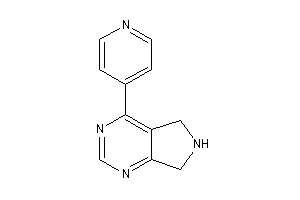 4-(4-pyridyl)-6,7-dihydro-5H-pyrrolo[3,4-d]pyrimidine