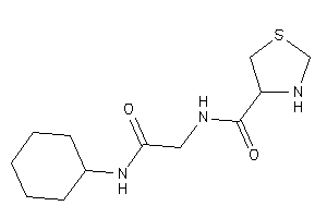 N-[2-(cyclohexylamino)-2-keto-ethyl]thiazolidine-4-carboxamide