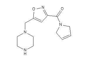 Image of [5-(piperazinomethyl)isoxazol-3-yl]-(3-pyrrolin-1-yl)methanone