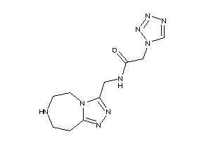N-(6,7,8,9-tetrahydro-5H-[1,2,4]triazolo[3,4-g][1,4]diazepin-3-ylmethyl)-2-(tetrazol-1-yl)acetamide