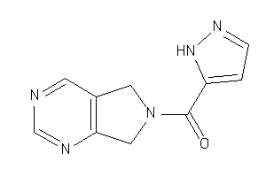 5,7-dihydropyrrolo[3,4-d]pyrimidin-6-yl(1H-pyrazol-5-yl)methanone