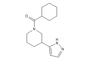 Cyclohexyl-[3-(1H-pyrazol-5-yl)piperidino]methanone
