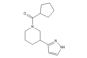 Cyclopentyl-[3-(1H-pyrazol-3-yl)piperidino]methanone