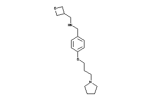 Oxetan-3-ylmethyl-[4-(3-pyrrolidinopropoxy)benzyl]amine