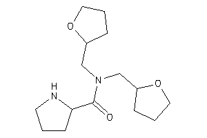Image of N,N-bis(tetrahydrofurfuryl)pyrrolidine-2-carboxamide