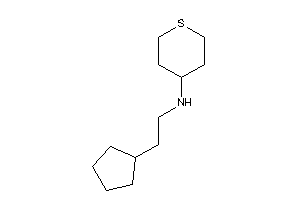 2-cyclopentylethyl(tetrahydrothiopyran-4-yl)amine
