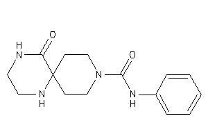 Image of 7-keto-N-phenyl-3,8,11-triazaspiro[5.5]undecane-3-carboxamide