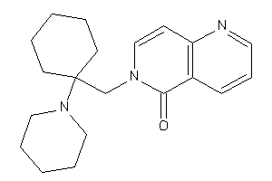 6-[(1-piperidinocyclohexyl)methyl]-1,6-naphthyridin-5-one