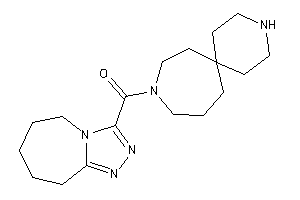 3,10-diazaspiro[5.6]dodecan-10-yl(6,7,8,9-tetrahydro-5H-[1,2,4]triazolo[4,3-a]azepin-3-yl)methanone