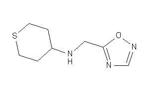 Image of 1,2,4-oxadiazol-5-ylmethyl(tetrahydrothiopyran-4-yl)amine