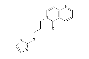 6-[3-(1,3,4-thiadiazol-2-ylthio)propyl]-1,6-naphthyridin-5-one