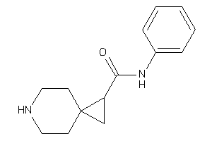 N-phenyl-6-azaspiro[2.5]octane-2-carboxamide