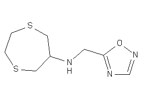 Image of 1,4-dithiepan-6-yl(1,2,4-oxadiazol-5-ylmethyl)amine