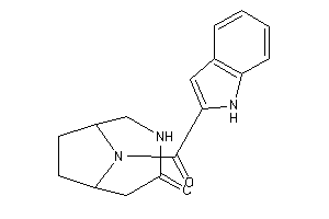 9-(1H-indole-2-carbonyl)-4,9-diazabicyclo[4.2.1]nonan-3-one