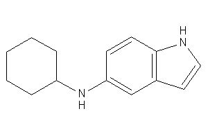 Cyclohexyl(1H-indol-5-yl)amine