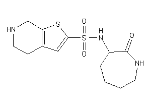 N-(2-ketoazepan-3-yl)-4,5,6,7-tetrahydrothieno[2,3-c]pyridine-2-sulfonamide