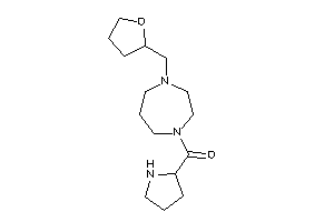 Pyrrolidin-2-yl-[4-(tetrahydrofurfuryl)-1,4-diazepan-1-yl]methanone