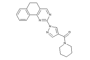 Image of [1-(5,6-dihydrobenzo[h]quinazolin-2-yl)pyrazol-4-yl]-piperidino-methanone