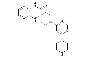 Image of 1'-[6-(4-piperidyl)pyrimidin-4-yl]spiro[1,4-dihydroquinoxaline-3,4'-piperidine]-2-one