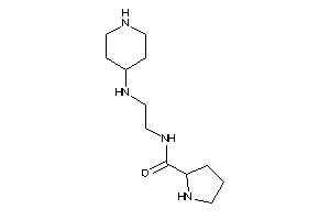 N-[2-(4-piperidylamino)ethyl]pyrrolidine-2-carboxamide