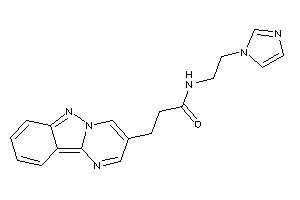 N-(2-imidazol-1-ylethyl)-3-pyrimido[1,2-b]indazol-3-yl-propionamide