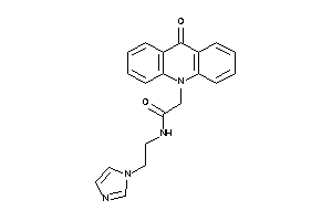 N-(2-imidazol-1-ylethyl)-2-(9-ketoacridin-10-yl)acetamide