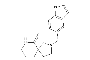 2-(1H-indol-5-ylmethyl)-2,9-diazaspiro[4.5]decan-10-one