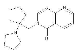 Image of 6-[(1-pyrrolidinocyclopentyl)methyl]-1,6-naphthyridin-5-one