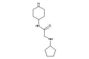 2-(cyclopentylamino)-N-(4-piperidyl)acetamide
