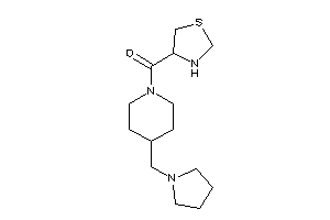 Image of [4-(pyrrolidinomethyl)piperidino]-thiazolidin-4-yl-methanone