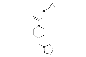 Image of 2-(cyclopropylamino)-1-[4-(pyrrolidinomethyl)piperidino]ethanone