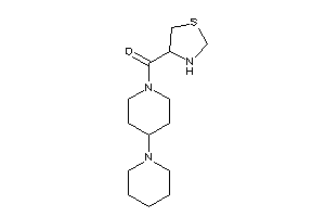 Image of (4-piperidinopiperidino)-thiazolidin-4-yl-methanone