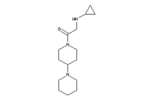 2-(cyclopropylamino)-1-(4-piperidinopiperidino)ethanone