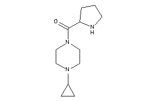 (4-cyclopropylpiperazino)-pyrrolidin-2-yl-methanone