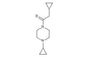 Image of 2-cyclopropyl-1-(4-cyclopropylpiperazino)ethanone