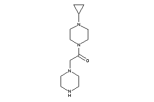 1-(4-cyclopropylpiperazino)-2-piperazino-ethanone