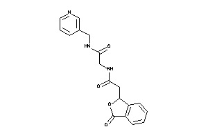 Image of 2-[(2-phthalidylacetyl)amino]-N-(3-pyridylmethyl)acetamide