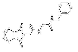 2-[[2-(diketoBLAHyl)acetyl]amino]-N-(3-pyridylmethyl)acetamide