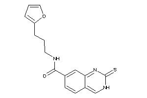 N-[3-(2-furyl)propyl]-2-thioxo-3H-quinazoline-7-carboxamide