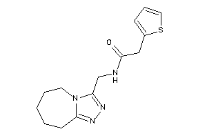 N-(6,7,8,9-tetrahydro-5H-[1,2,4]triazolo[4,3-a]azepin-3-ylmethyl)-2-(2-thienyl)acetamide