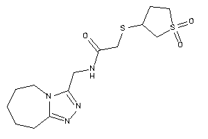 Image of 2-[(1,1-diketothiolan-3-yl)thio]-N-(6,7,8,9-tetrahydro-5H-[1,2,4]triazolo[4,3-a]azepin-3-ylmethyl)acetamide